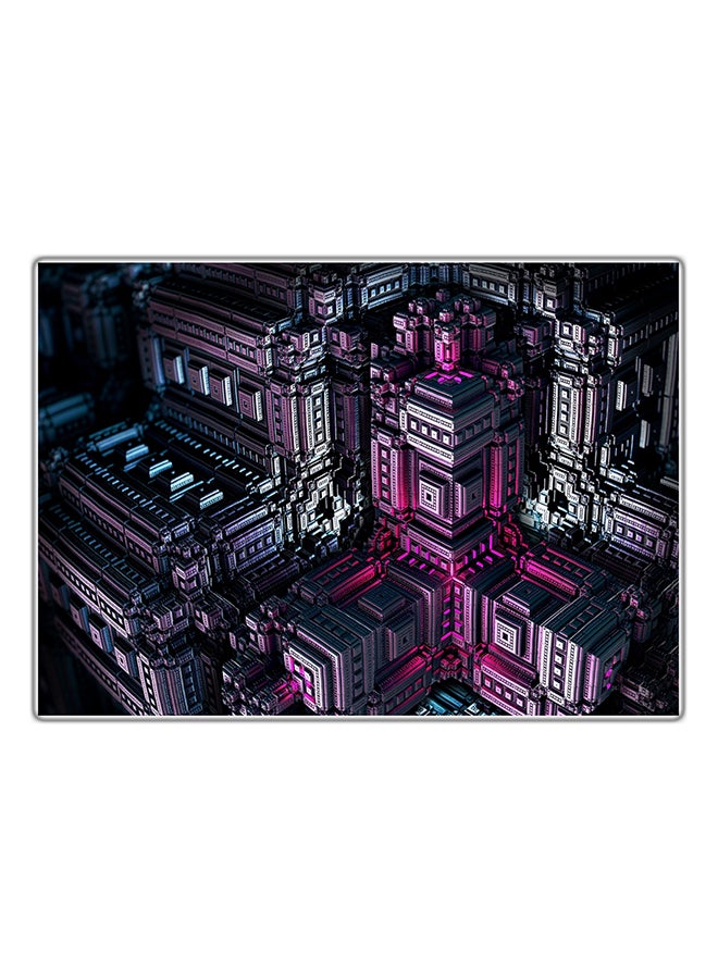 Fast Print Decorative Printed Tableau Multicolor 21x14.8cm