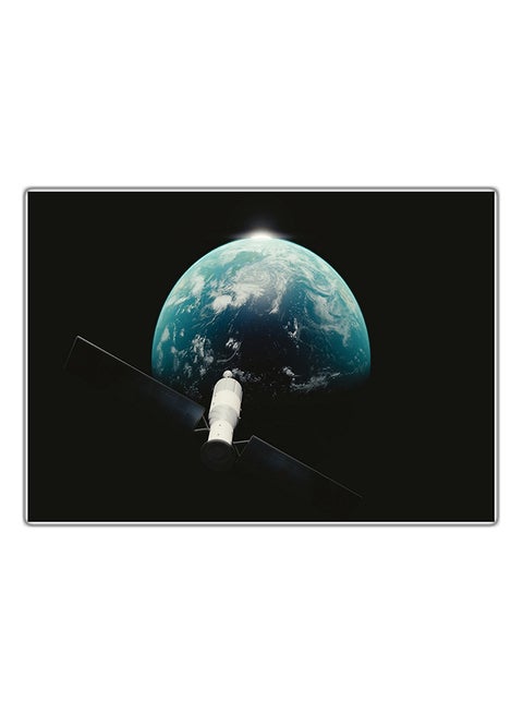 Decorative Printed Tableau Painting Multicolour 21x14.8cm