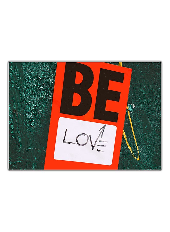 فاست برينت لوحة فنية مطبوعة للزينة متعدد الألوان 21x14.8سم