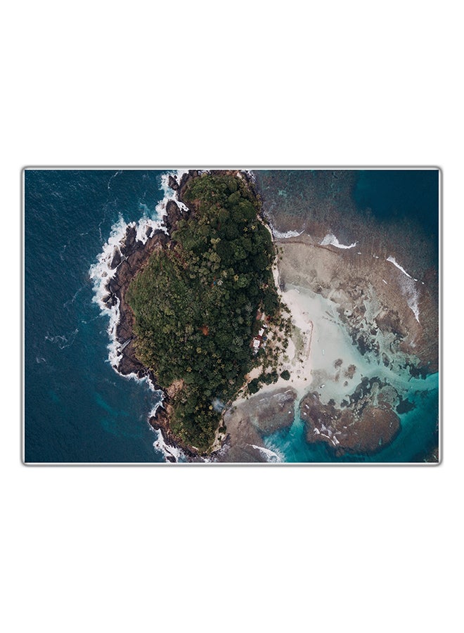 فاست برينت لوحة فنية مطبوعة للزينة متعدد الألوان 21x14.8سم