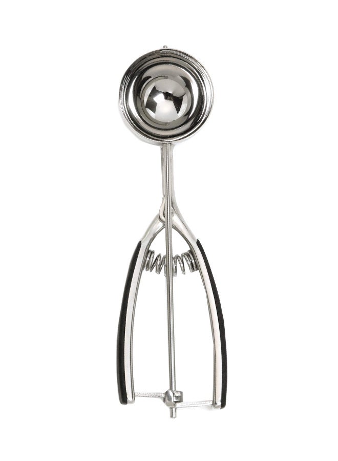 Ice-Cream Scoop With Santoprene Handle Silver