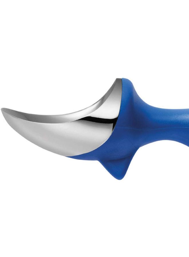 Tovolo Chrome Plated Ice-Cream Scoop Blue/Silver  - Image 2