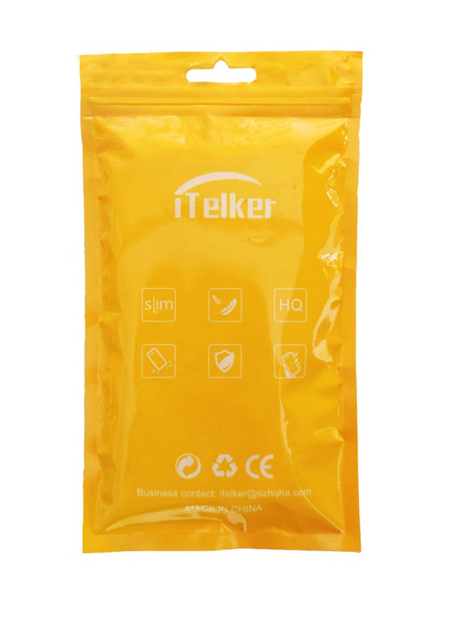 iTelker - Full Screen Tempered Film For Oneplus 7T Clear/Black - Image 1