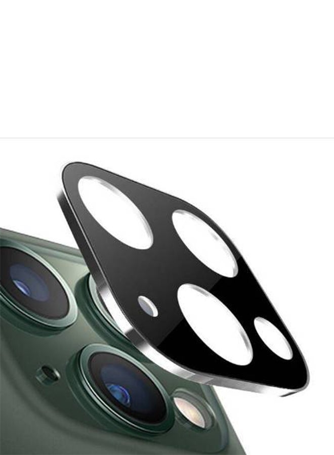 آي تيلكر لاصقة حماية لعدسة الكاميرا الخلفية لهاتف آيفون 11 برو أسود/فضي - Image 1