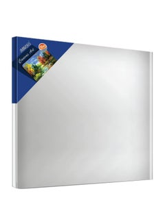 Premium Canvas Art Board 25x25 cm White