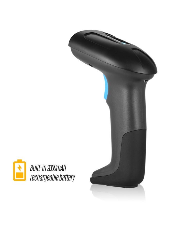 Aibecy - 2-In-1 USB Wired Barcode Scanner Black - Image 1