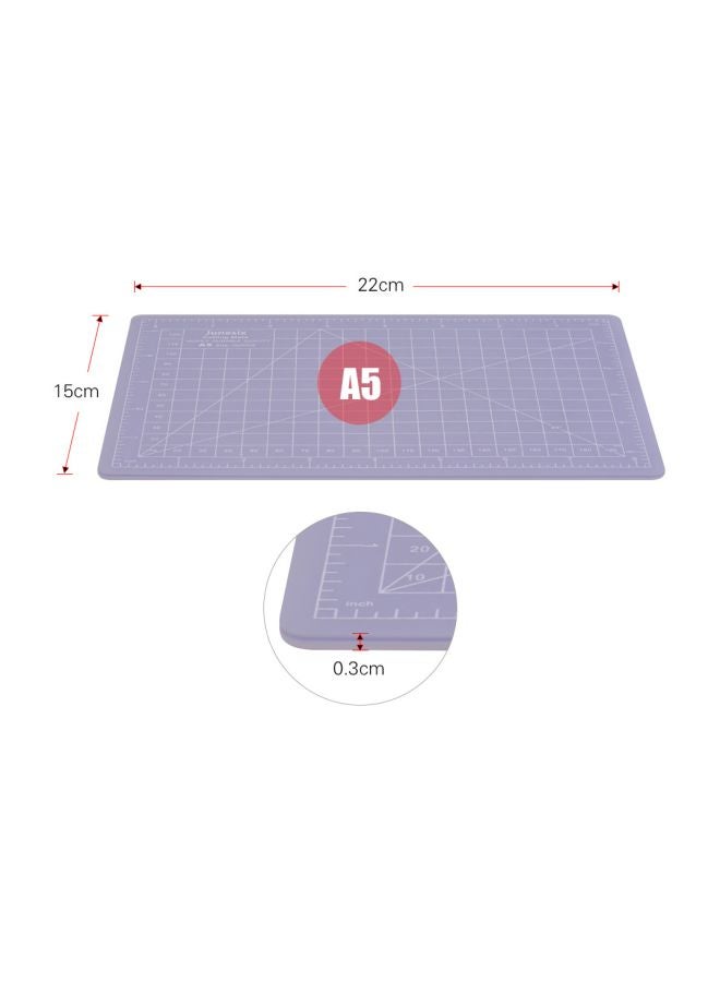بساط تقطيع من الورق مقاس A5 أرجواني - Image 2