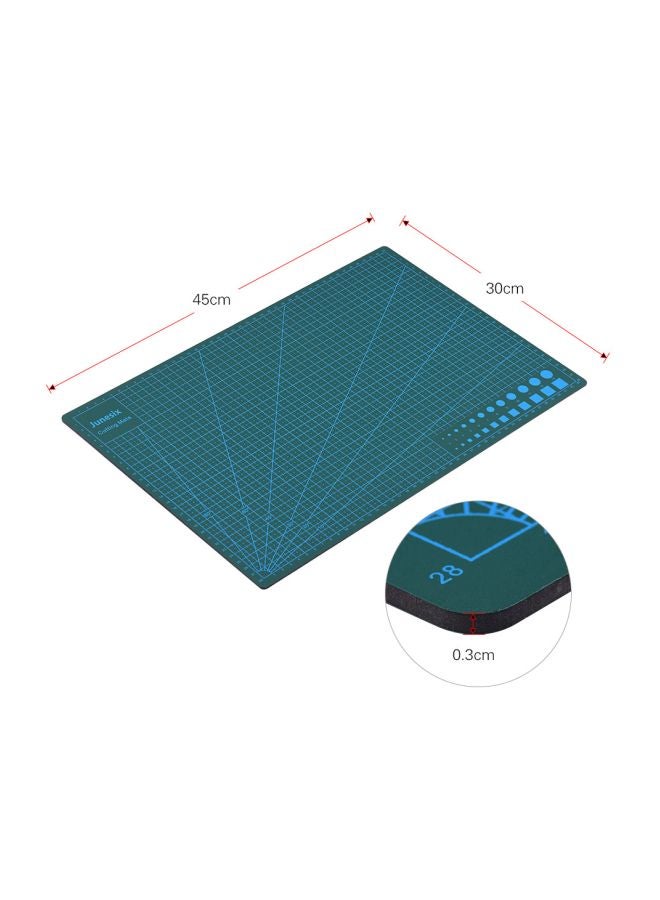 A3 Paper Cutting Mat Green - Image 4