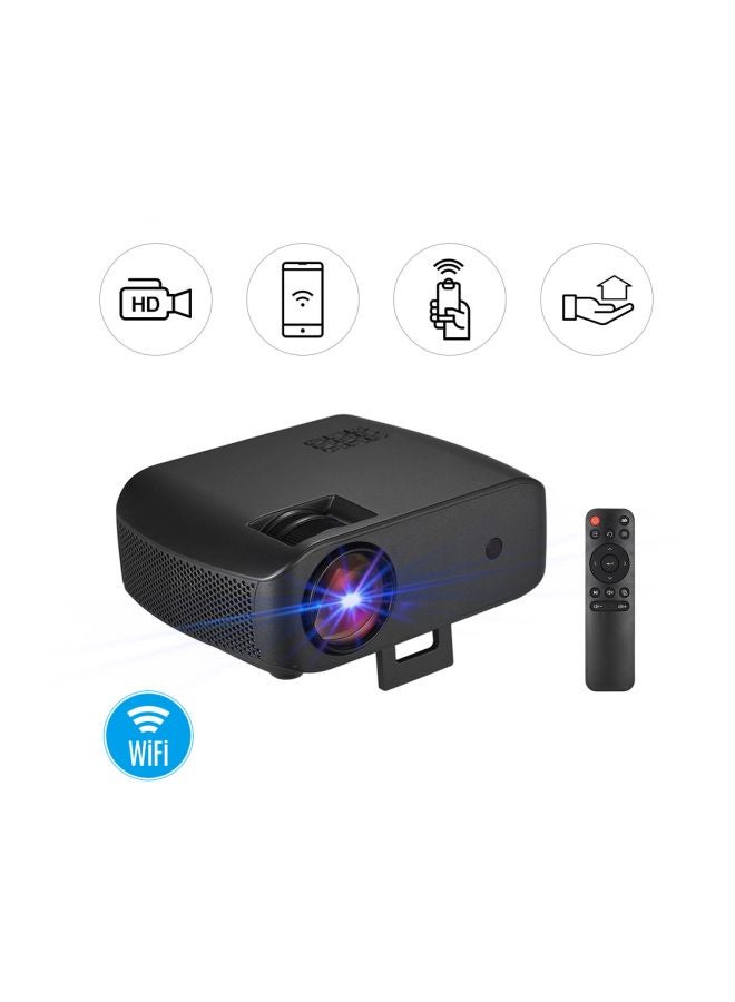 Generic LED Video Projector Black  - Image 3