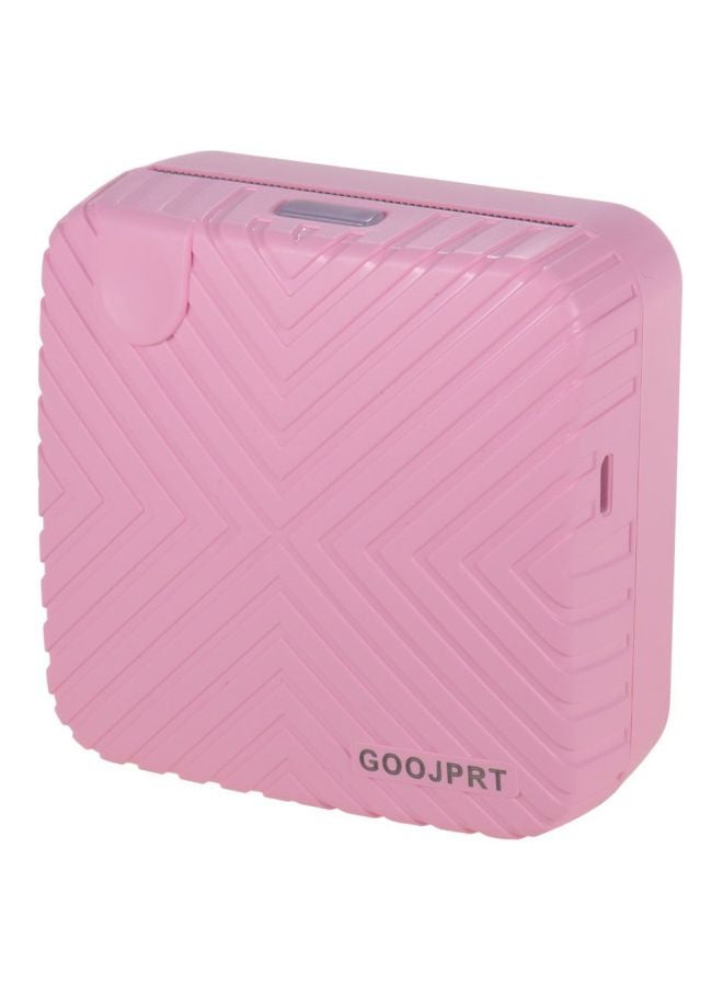 GOOJPRT Portable Pocket Printer Pink  - Image 1
