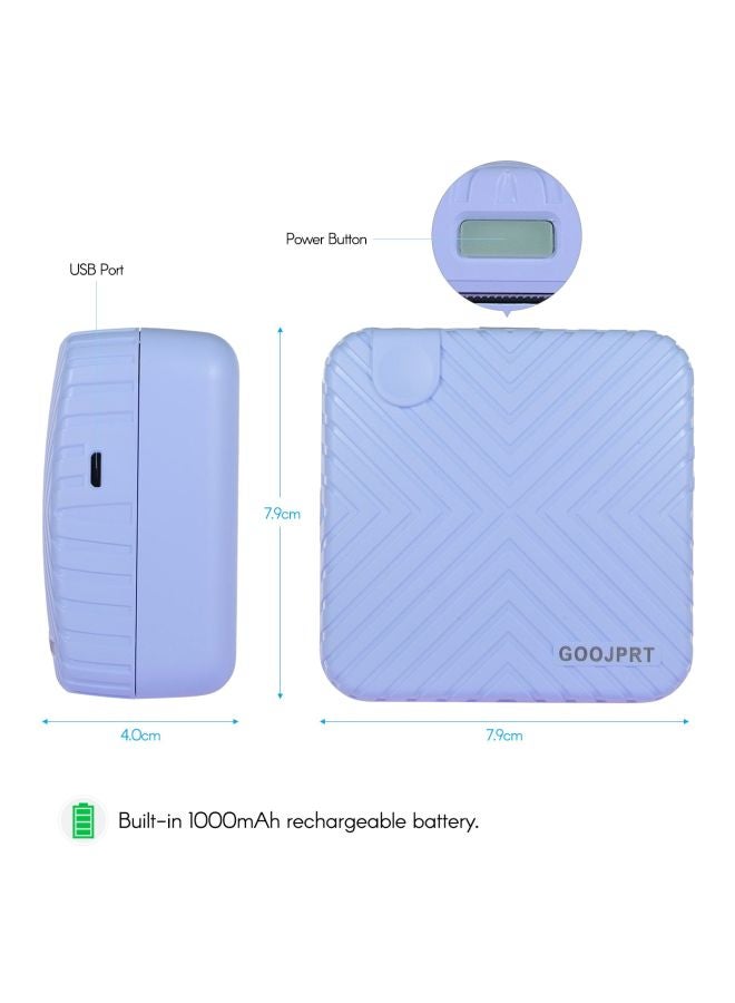 GOOJPRT Portable Pocket Printer Blue  - Image 2