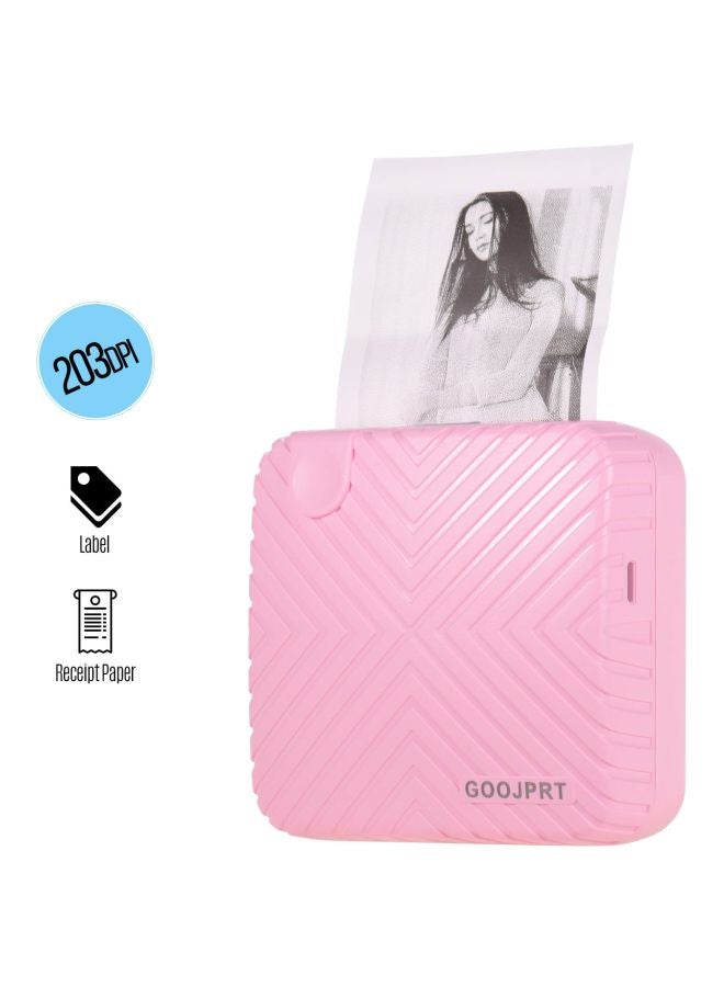 GOOJPRT Portable Pocket Printer Pink  - Image 2