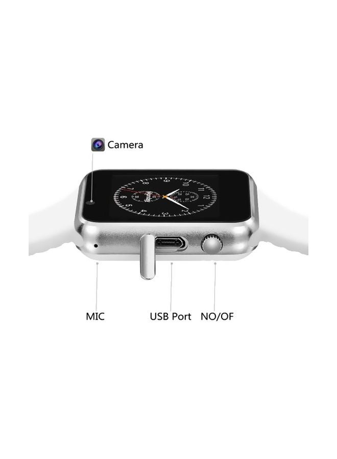 Generic - SW-08 Bluetooth Smart Watch White - Image 1