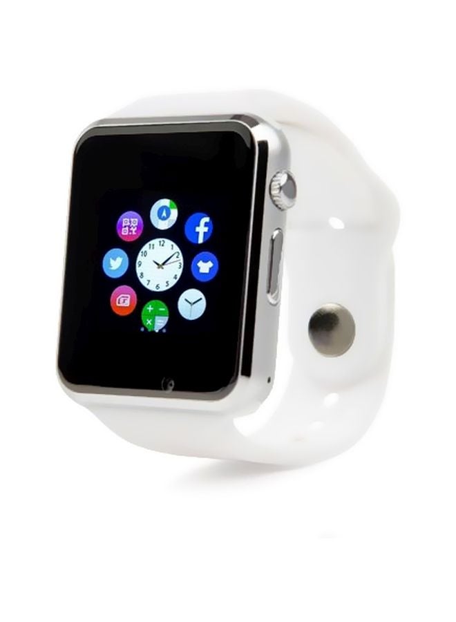 Generic - SW-08 Bluetooth Smart Watch White - Image 1