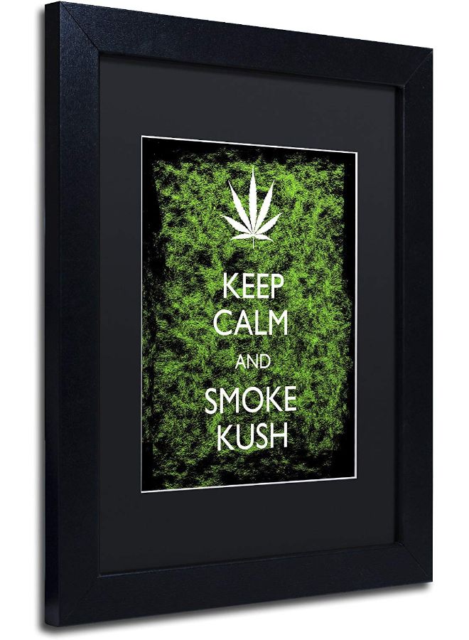Trademark Fine Art Keep Calm Framed Wall Art Multicolour 11 x 14inch  - Image 2