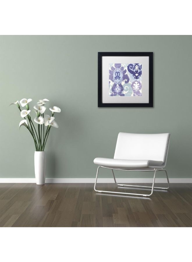 Trademark Fine Art Blue Curry I Wall Art White/Blue 11 x 11inch  - Image 3