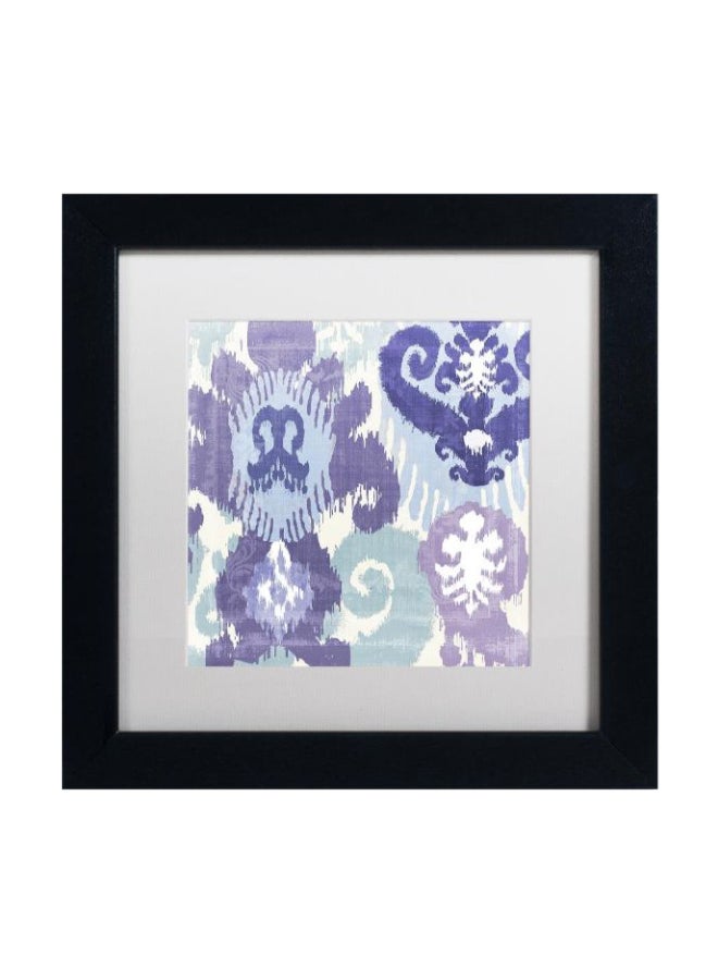 Trademark Fine Art Blue Curry I Wall Art White/Blue 11 x 11inch  - Image 1
