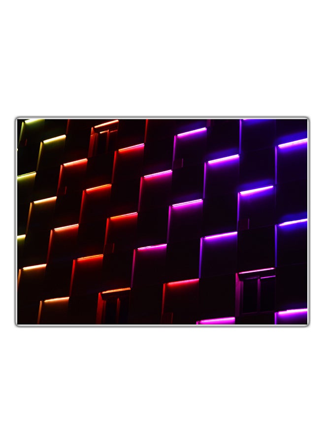 Decorative Printed Tableau Painting Multicolour 29.7x21cm