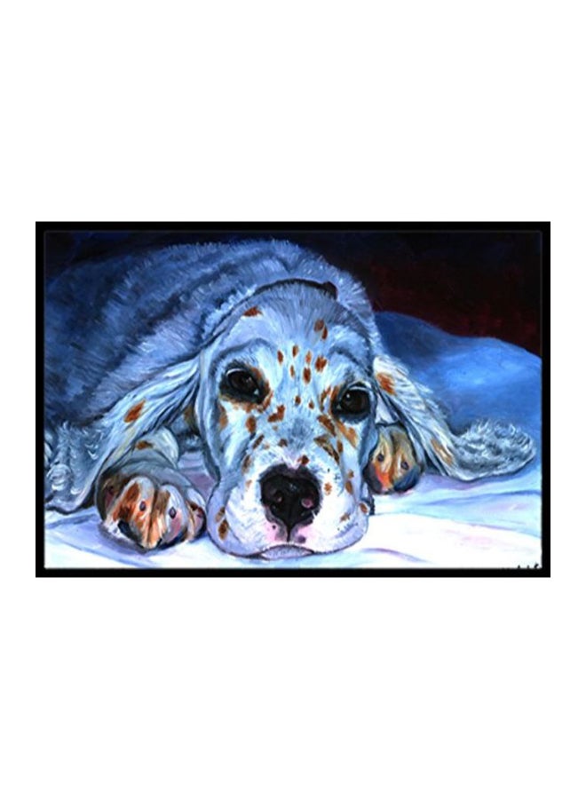 English Setter Pup Indoor/Outdoor Mat Multicolour 18 x 24inch - v1575042270/N32402992A_1