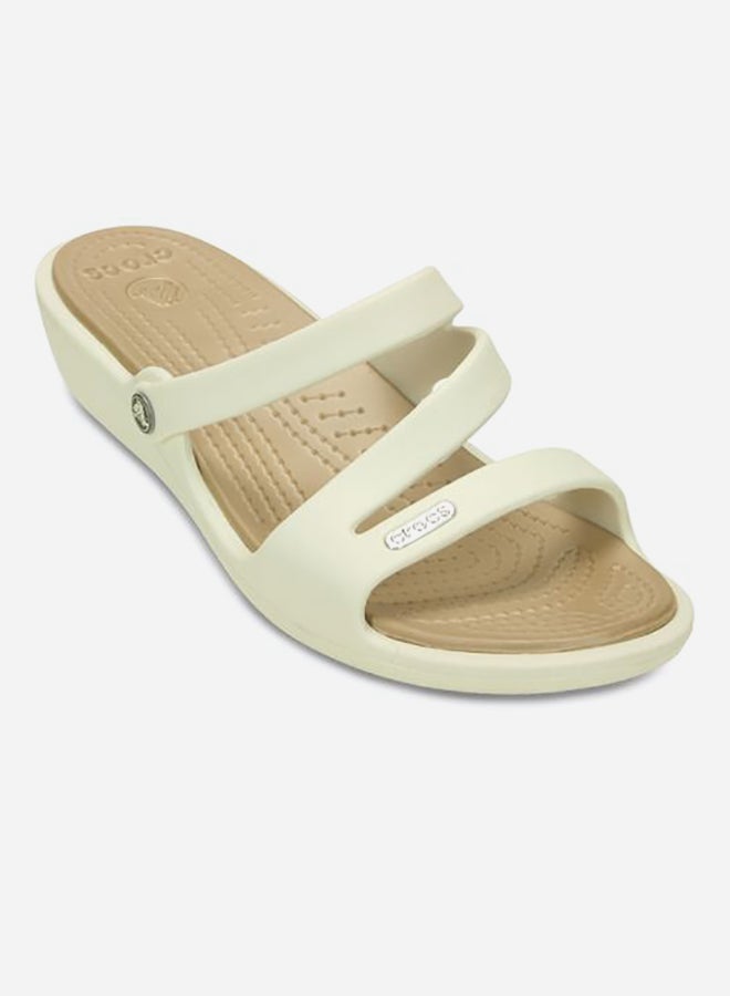 crocs - Patricia Open Back Sandals Oyster Gold - Image 1