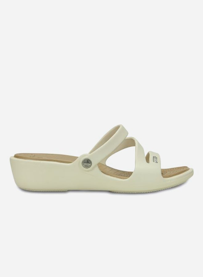 crocs - Patricia Open Back Sandals Oyster Gold - Image 1