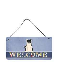 Russo-European Laika Dog Printed Wall/Door Hanging Blue 8 x 12inch - v1575044372/N32415266A_1