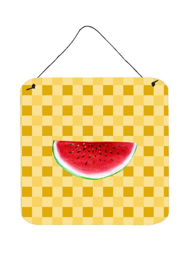 Pacon - Sliced Watermelon Printed Wall/Door Hanging Multicolor 6 x 6inch - Image 1