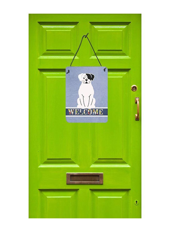 Trademark Fine Art Boxer Cooper Dog Printed Wall/Door Hanging Multicolor 16 x 12inch - Image 2