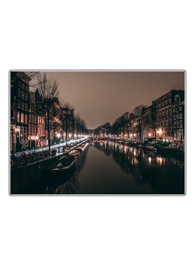 Decorative Printed Tableau Multicolor 29.7x21cm