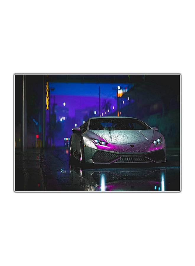 لوحة فنية مطبوعة للزينة متعدد الألوان 14.8x10.5سم