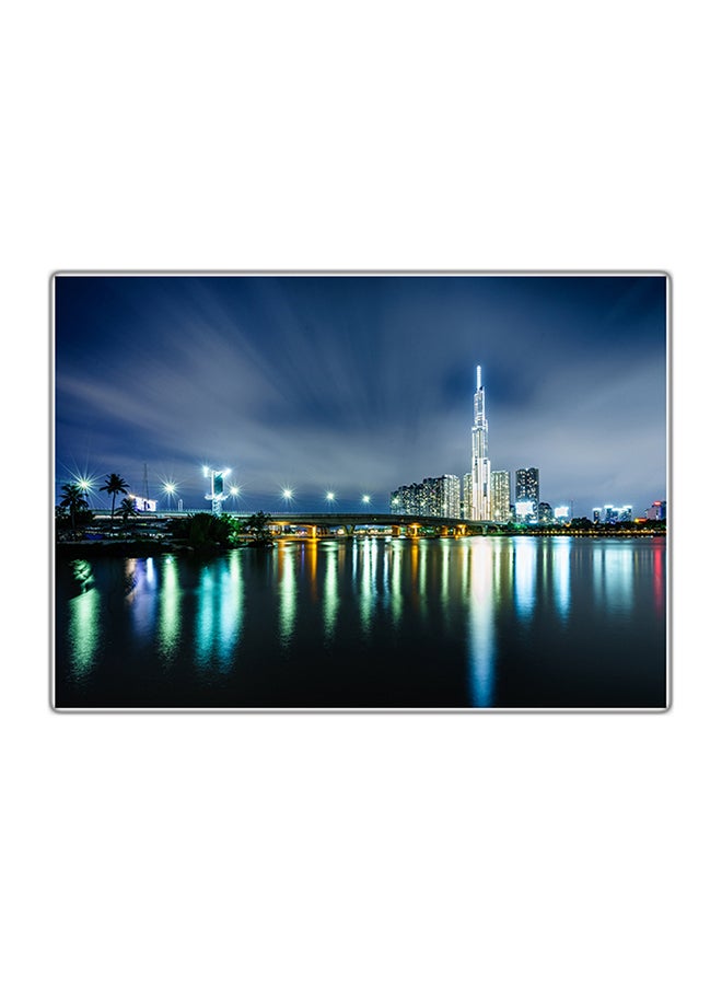 لوحة فنية مطبوعة للزينة متعدد الألوان 14.8x10.5سم