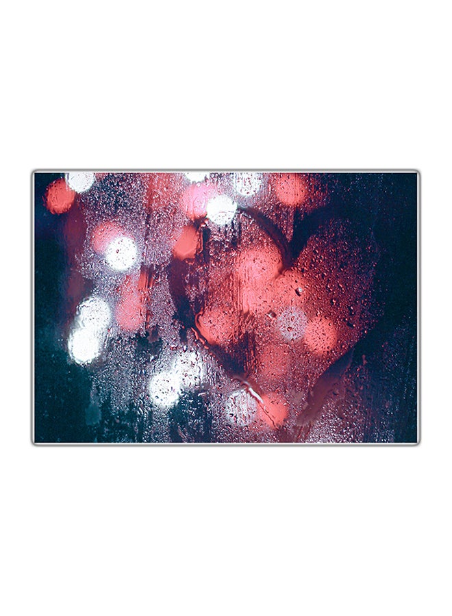 لوحة فنية مطبوعة للزينة متعدد الألوان 14.8x10.5سم