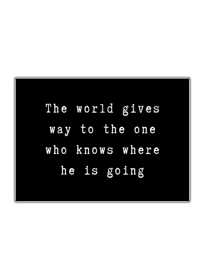 Fast Print Decorative Printed Tableau Painting Multicolour 14.8x10.5cm