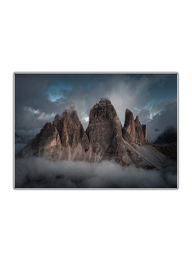 لوحة فنية مطبوعة للزينة متعدد الألوان 14.8x10.5سم