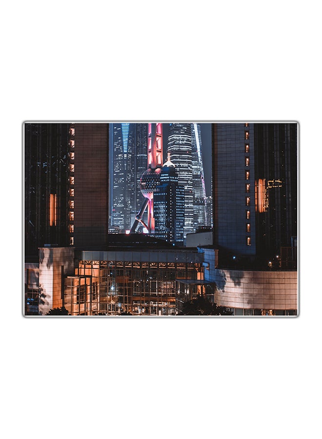 Fast Print Decorative Printed Tableau Painting Multicolour 14.8x10.5cm