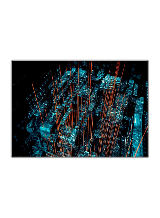 Fast Print Decorative Printed Tableau Painting Multicolor