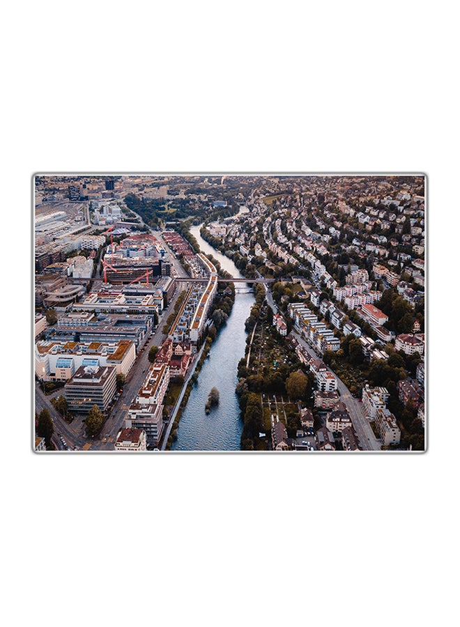 Fast Print Decorative Printed Tableau Painting Multicolour 14.8x10.5cm