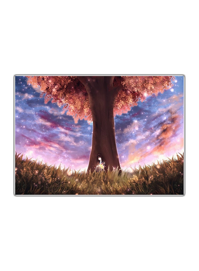 Fast Print Decorative Printed Tableau Painting Multicolour 14.8x10.5cm