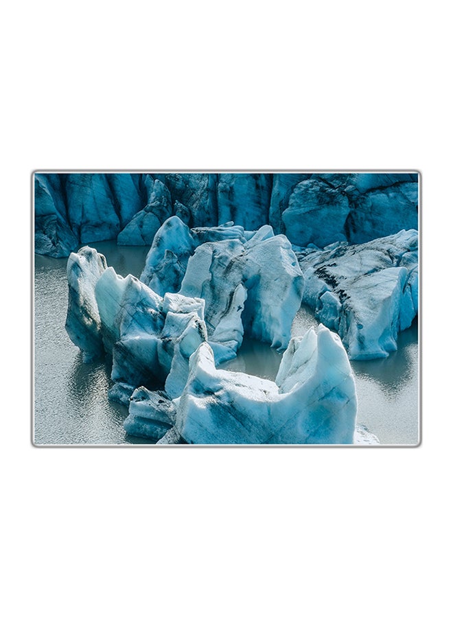 Decorative Printed Tableau Painting Multicolour 14.8x10.5cm