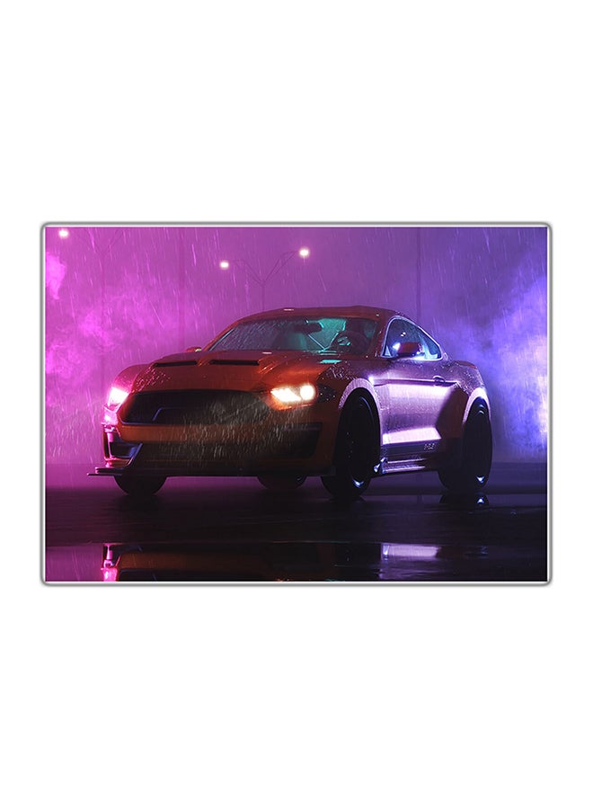 Fast Print Decorative Printed Tableau Painting Multicolour 14.8x10.5cm