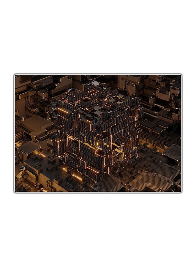 Fast Print Decorative Printed Tableau Painting Multicolour 14.8x10.5cm