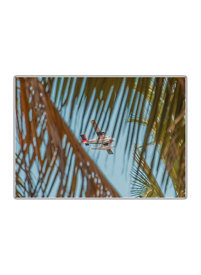 لوحة فنية مطبوعة للزينة متعدد الألوان 14.8x10.5سم