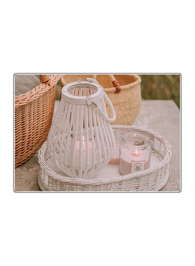 Fast Print Decorative Printed Tableau Painting Multicolor 14.8x10.5cm