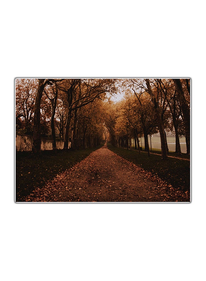 Fast Print Decorative Printed Tableau Painting Black/Brown 14.8x10.5cm