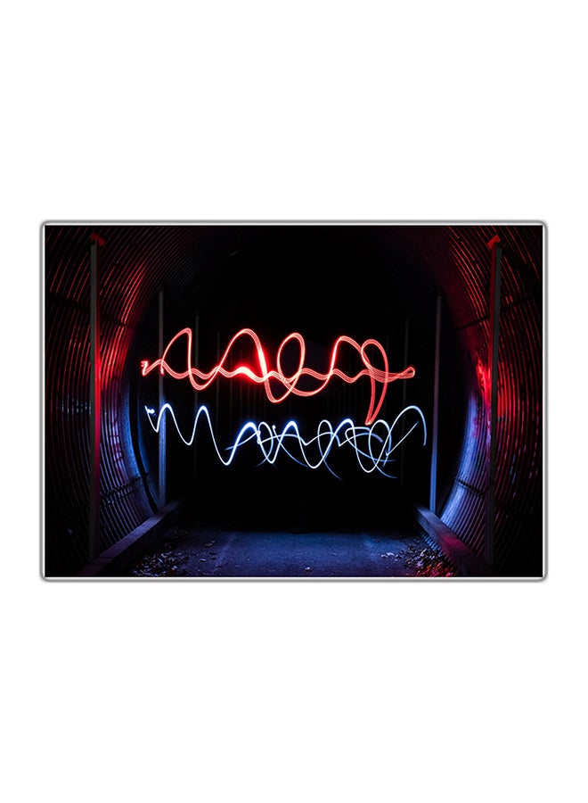 لوحة فنية مطبوعة للزينة متعدد الألوان 14.8x10.5سم