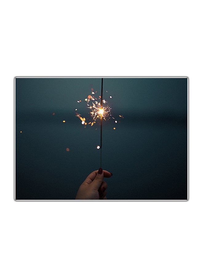 لوحة فنية مطبوعة للزينة متعدد الألوان 14.8x10.5سم