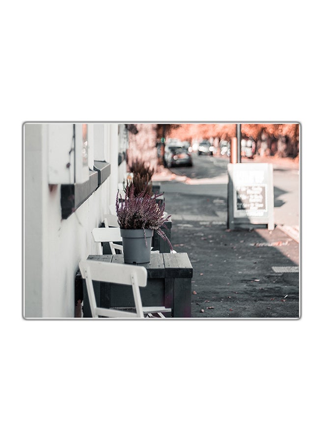 Decorative Printed Tableau Painting Multicolour 14.8x10.5cm