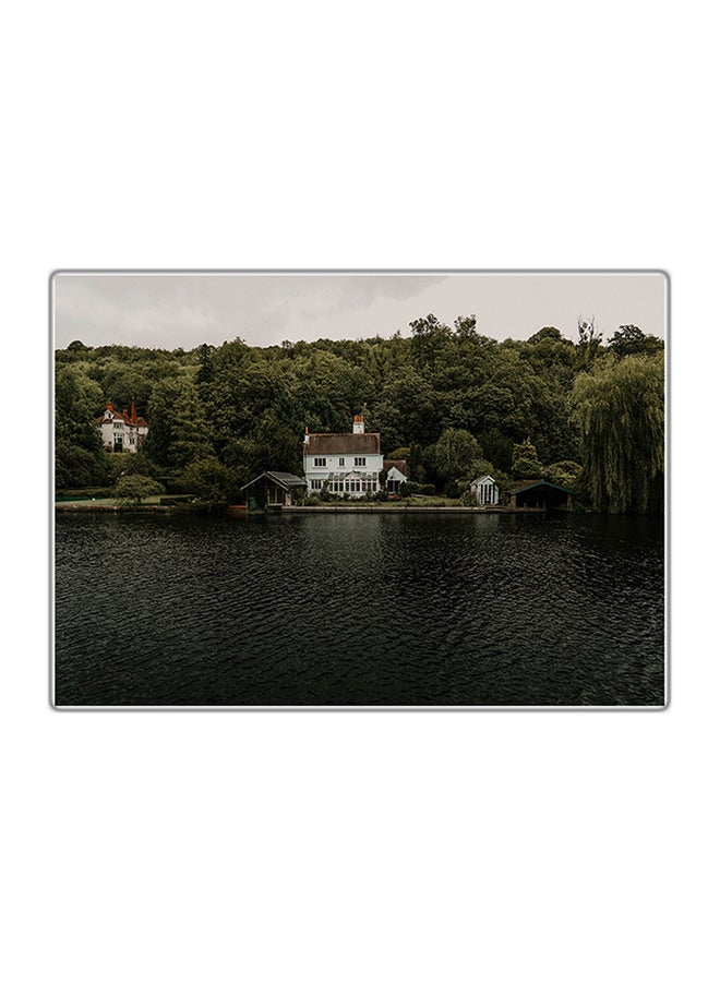 Decorative Printed Tableau Painting Multicolour 14.8x10.5cm