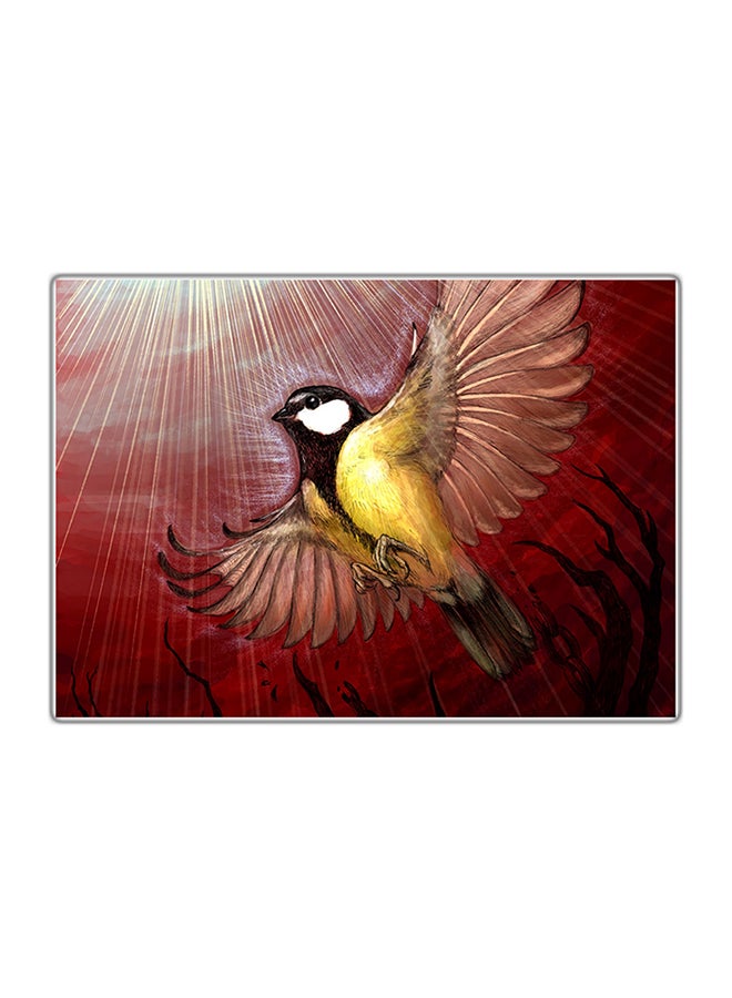 لوحة فنية مطبوعة للزينة متعدد الألوان 14.8x10.5سم