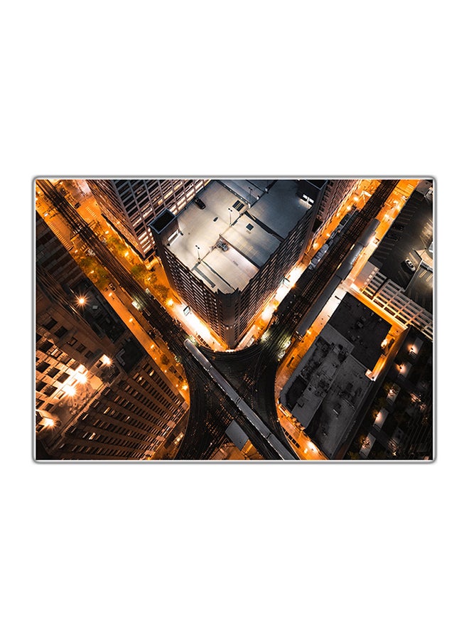 Fast Print Decorative Printed Tableau Multicolor